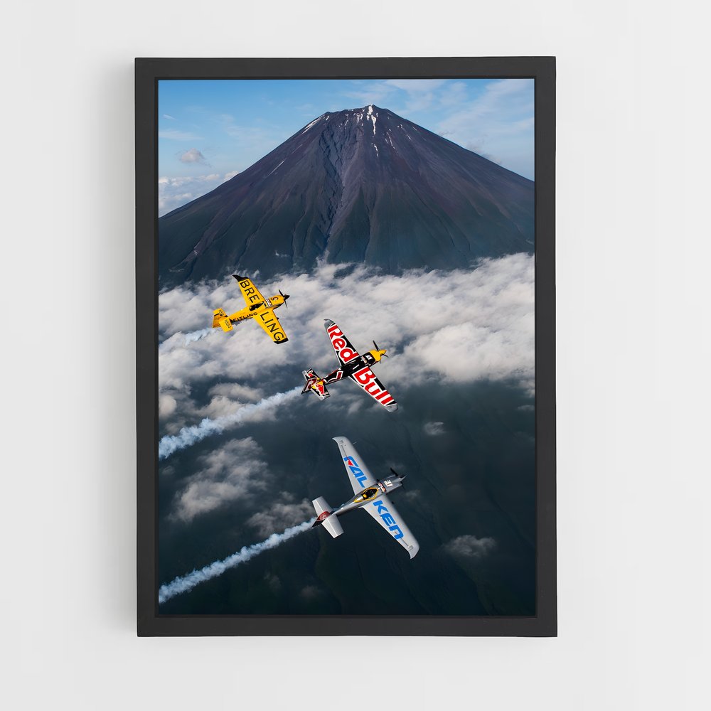 Poster Sky High Adventure – affiche Parachutisme (vue 2)